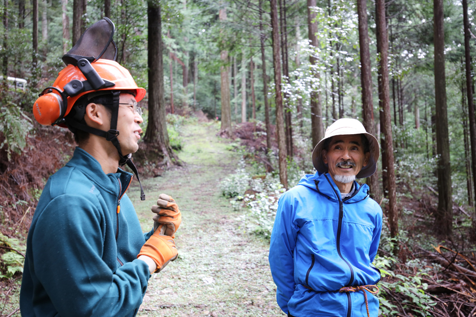 理想の山づくりの形を語り合う