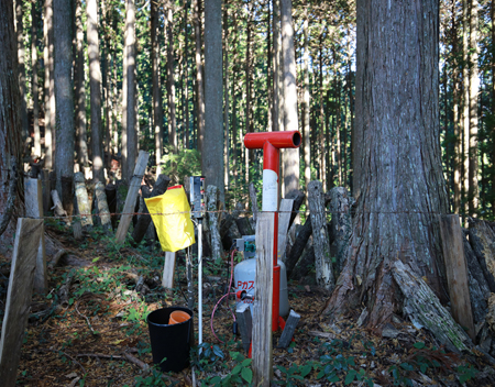 獣害対策用爆音機