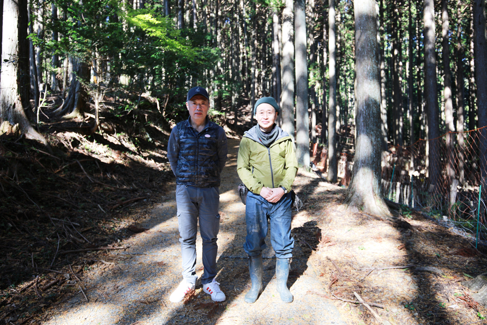 文沢蒼林舎の森下さんと